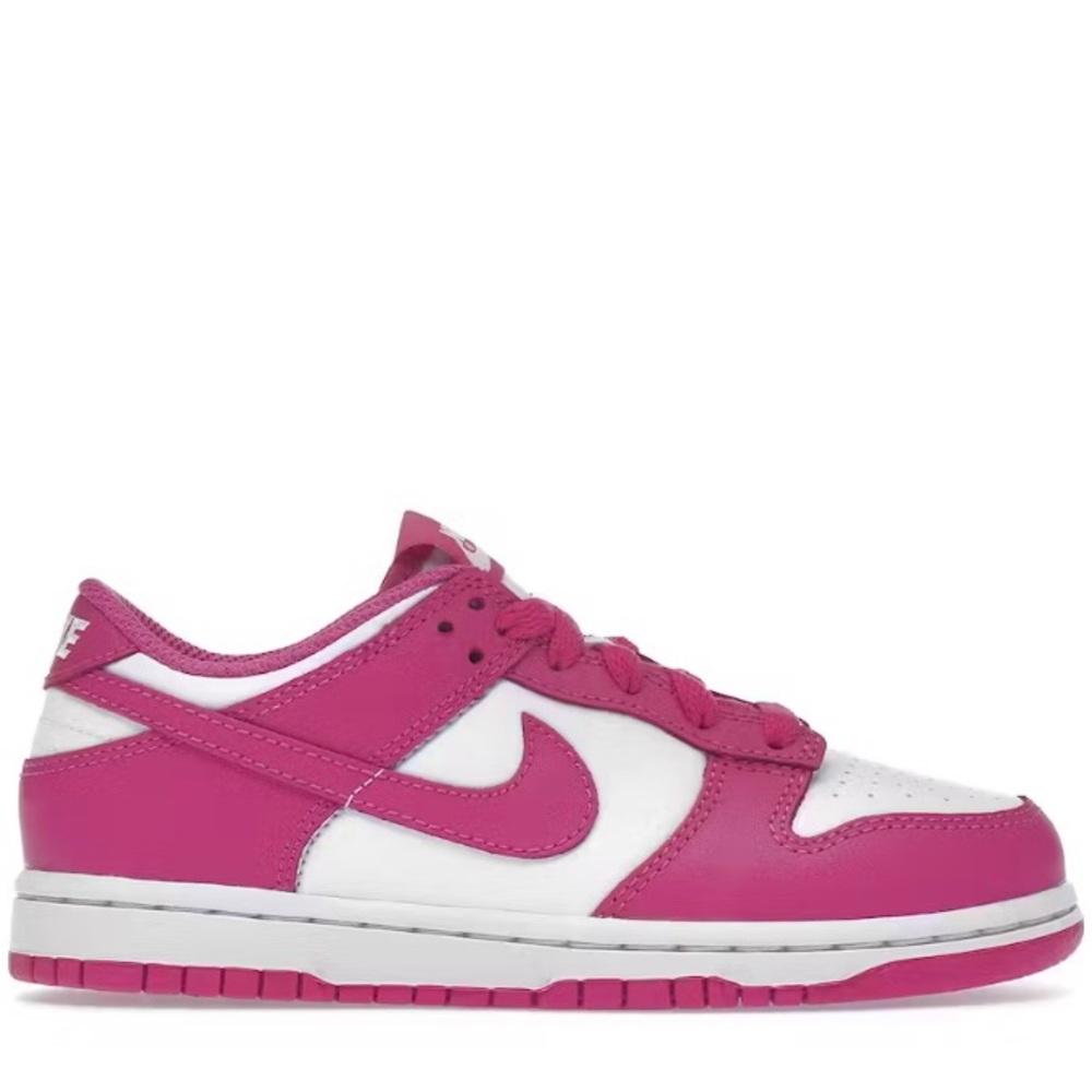 NIKE LOW DUNK ACTIVE FUCHSIA DUNKS Size 5.5Y